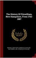 The History of Fitzwilliam, New Hampshire, from 1752-1887