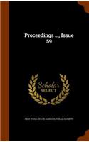 Proceedings ..., Issue 59
