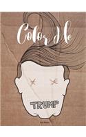Donald Trump Paperback Coloring Book