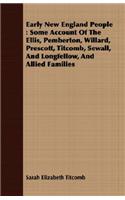 Early New England People