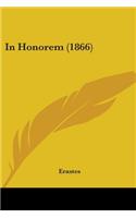 In Honorem (1866): (English)