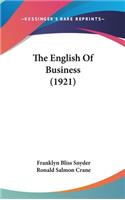 The English Of Business (1921)