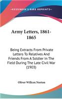 Army Letters, 1861-1865