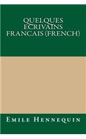 Quelques Ecrivains Francais (French)