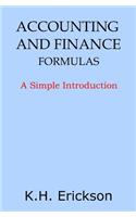 Accounting and Finance Formulas