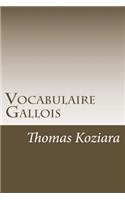 Vocabulaire Gallois