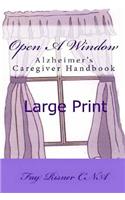 Open A Window: Alzheimer's Caregiver Handbook(English)