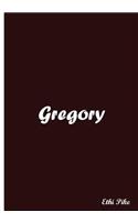 Ethi Pike - Gregory / Brown Personalized Notebook / Extended Lines / Soft Matte