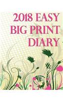 The 2018 Easy Big Print Diary