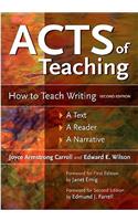 Acts of Teaching: How to Teach Writing: A Text, a Reader, a Narrative