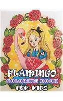 Flamingos Coloring Book: (Volume 1)
