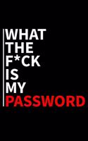 What The F*ck Is My Password