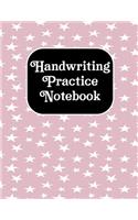 Handwritting Practise Notebook
