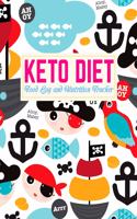 Keto Diet Food Log and Nutrition Tracker: Simple Low Carb Fitness Tracker and Wellness Notebook - Weight Loss Journal and Healthy Living Diary - Daily Ketogenic Meal Planner - Book Code HB 0