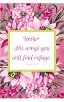 Under His Wings You Will Find Refuge. Psalm 9