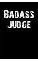 Badass Judge: Blank Lined Journal (Diary, Notebook)