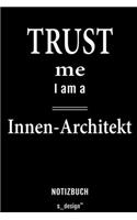 Notizbuch für Innen-Architekten / Innen-Architekt / Innen-Architektin