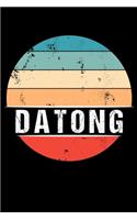 Datong: 100 Seiten 6 'x 9' - Reisetagebuch oder Notebook