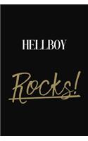 HELLBOY Rocks!: HELLBOY Diary Journal Notebook