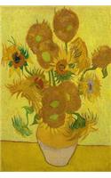 Van gogh - Sunflowers: Journal, Diary, Notepad