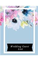 Wedding Guest List: Wedding Guest Planner Wedding Guest Tracker Guest Registry Book Wedding Organizer Wedding Planner & Organizer Wedding Checklists