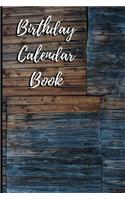 Birthday Calendar Book