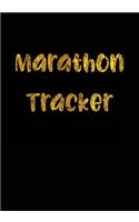 Marathon Tracker: Race Keepsake Notebook Diary