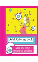 Adult Coloring Book Relaxing Time