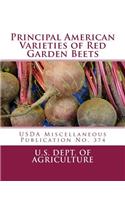 Principal American Varieties of Red Garden Beets