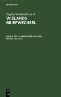 (Januar 1778-Juni 1782), Erster Teil: Text