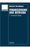 Finanzierung Der Betriebe