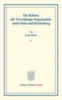 Die Reform Der Verwaltungs-Organisation