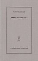 Was Ist Metaphysik?