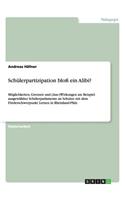 Schülerpartizipation bloß ein Alibi?