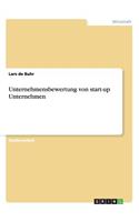 Unternehmensbewertung von start-up Unternehmen