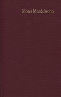 Moses Mendelssohn, Schriften Zum Judentum IV