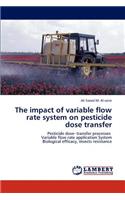 impact of variable flow rate system on pesticide dose transfer