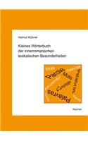 Kleines Worterbuch Der Innerromanischen Lexikalischen Besonderheiten