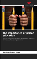 The importance of prison education