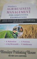 Agribusiness Management for Competitive Examination
