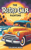 Retro Car Painting Coloring book