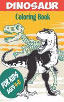 Dinosaur Coloring Book for Kids Ages 4-8