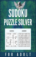 Sudoku Puzzle Solver: Amazing Sudoku Brain Games with Answers - Gift for Adults or Kids - (PUZZLED FUN)