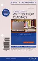 A Brief Guide to Writing from Readings, Books a la Carte Edition Plus Mywritinglab with Pearson Etext - Access Card Package