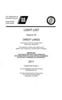 Light List, 2011, V. 7, Great Lakes and the St. Lawrence River Above the St. Regis River