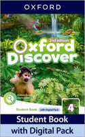 Oxford Discover: Level 4: Student Book with Digital Pack: Print Student Book and 2 years ' access to Student e-book, Workbook e-book, Online Practice and Student Resources(Oxford Discover)