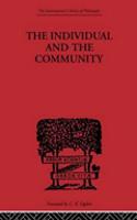 The Individual and the Community