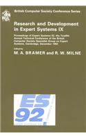 Research and Development in Expert Systems IX