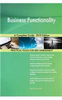 Business Functionality A Complete Guide - 2019 Edition