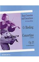 Oscar Rieding: Concertino in a Minor, Opus 21